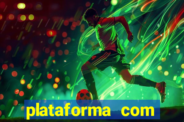 plataforma com porcentagem de ganhos
