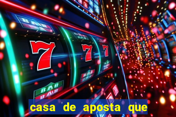 casa de aposta que paga antecipado
