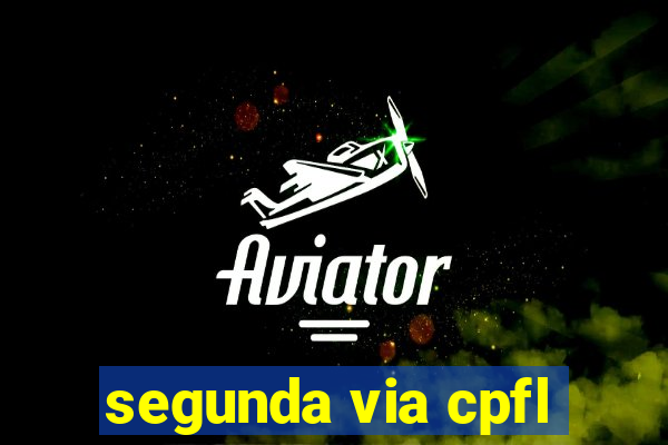 segunda via cpfl