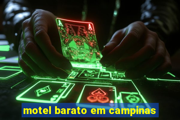 motel barato em campinas