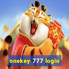onekey 777 login