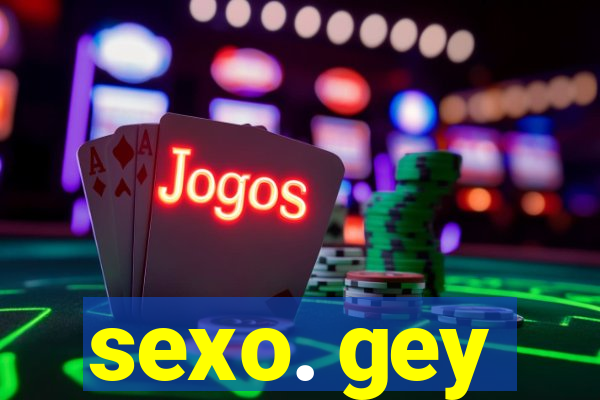 sexo. gey