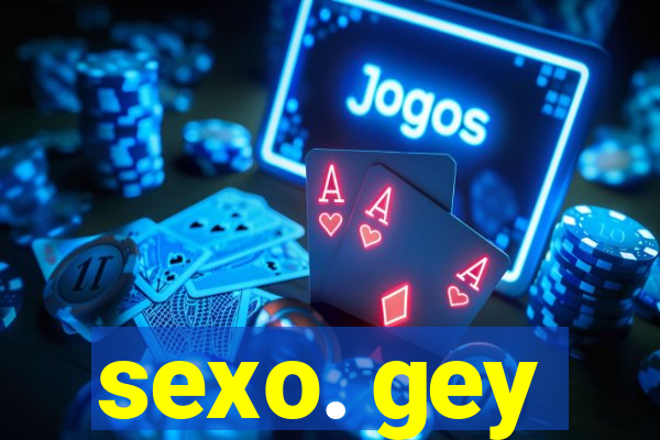 sexo. gey