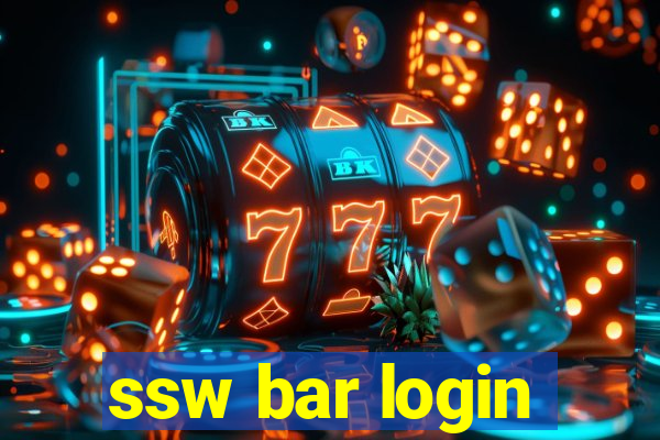 ssw bar login