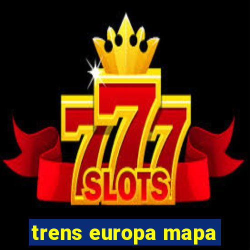 trens europa mapa