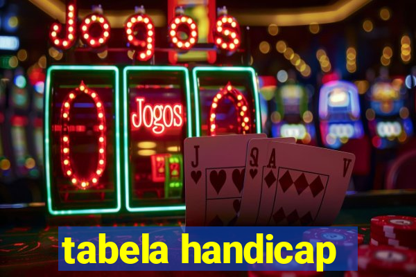 tabela handicap