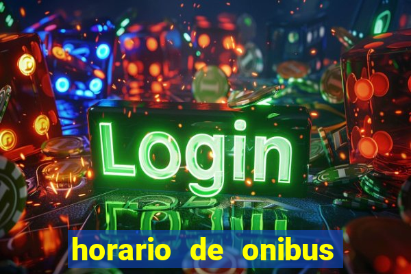 horario de onibus santos dumont x juiz de fora