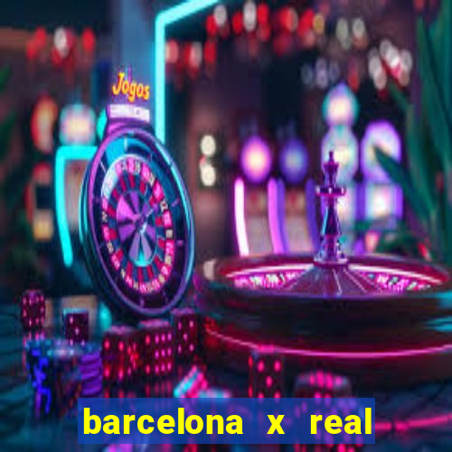 barcelona x real madrid ao vivo futemax