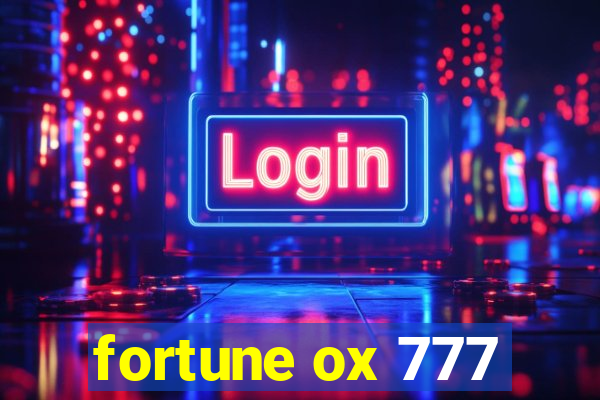 fortune ox 777