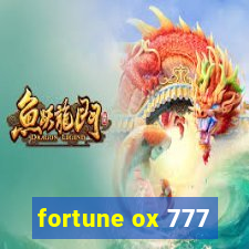 fortune ox 777