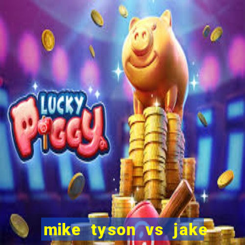 mike tyson vs jake paul assistir online