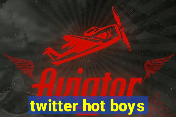 twitter hot boys