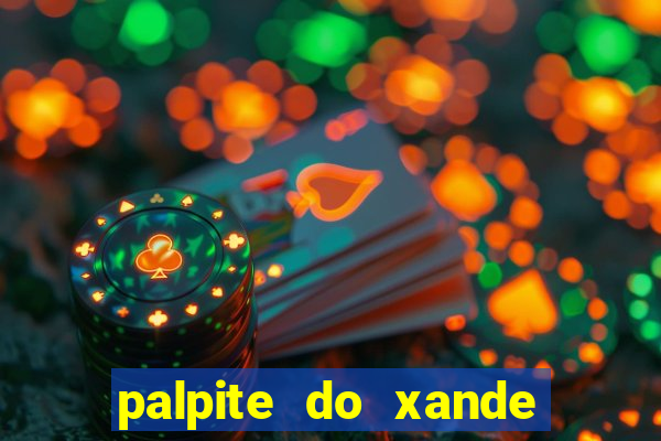 palpite do xande para hoje