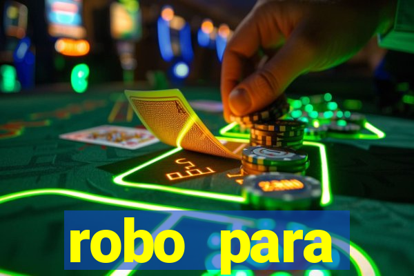 robo para plataforma de jogos