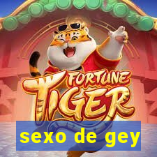 sexo de gey
