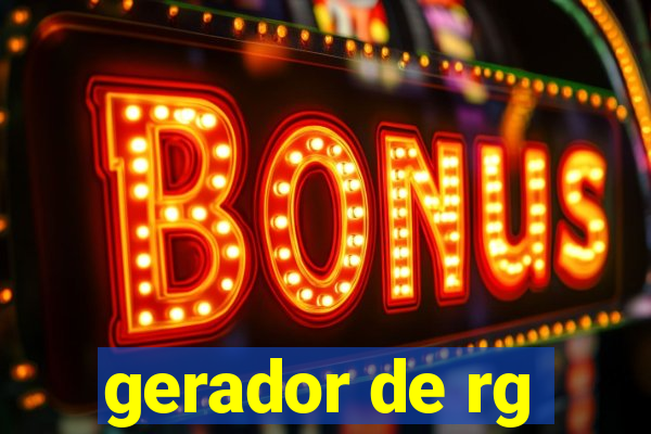 gerador de rg