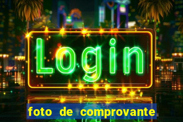 foto de comprovante de pix falso