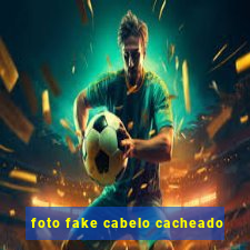 foto fake cabelo cacheado