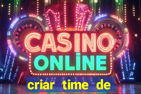 criar time de futebol simulador