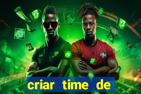 criar time de futebol simulador