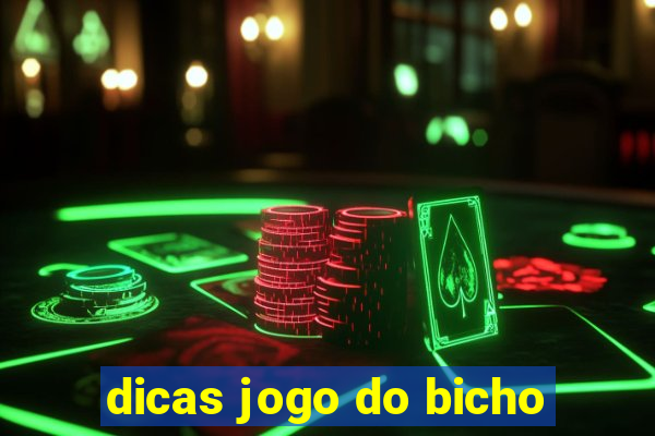 dicas jogo do bicho
