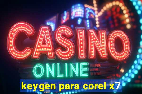 keygen para corel x7