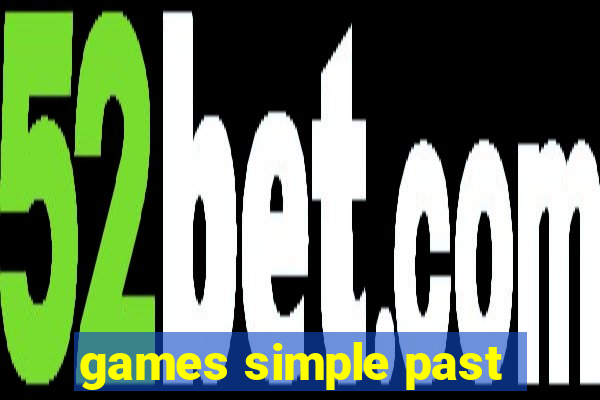 games simple past
