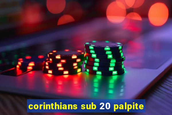 corinthians sub 20 palpite