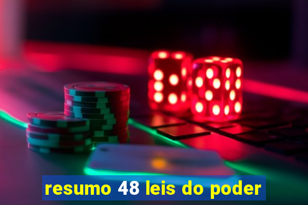 resumo 48 leis do poder