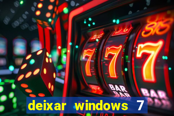 deixar windows 7 mais rapido