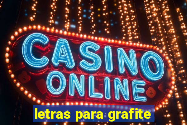 letras para grafite