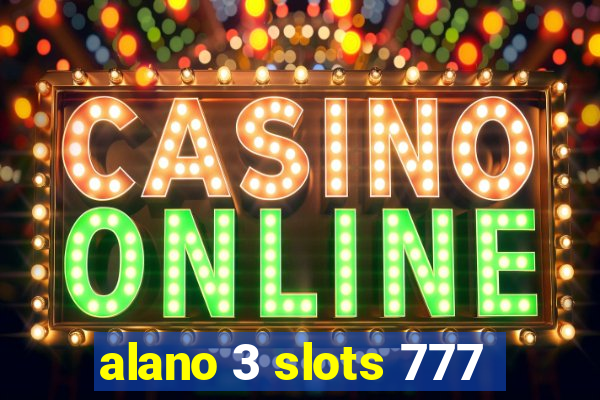 alano 3 slots 777