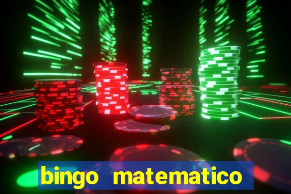 bingo matematico para ensino medio