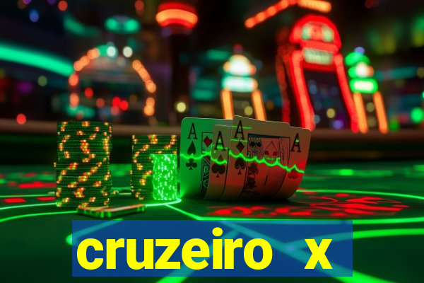 cruzeiro x corinthians palpite