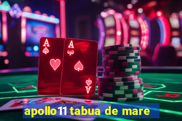 apollo11 tabua de mare