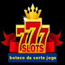 boteco da sorte jogo