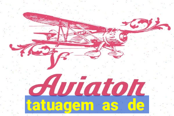 tatuagem as de espadas significado no crime
