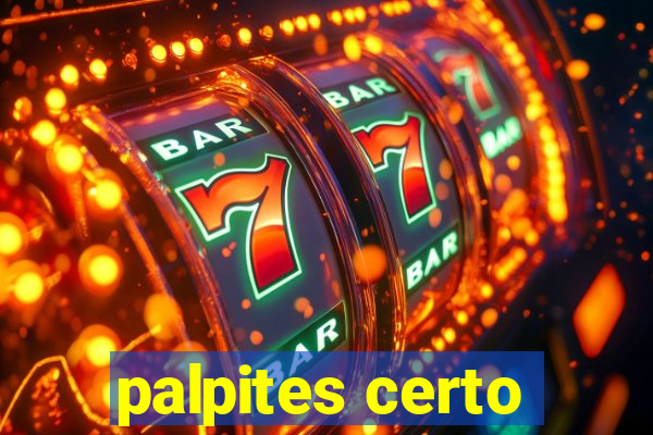 palpites certo