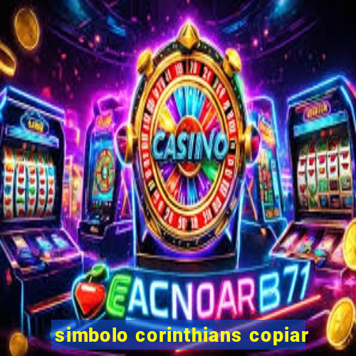 simbolo corinthians copiar