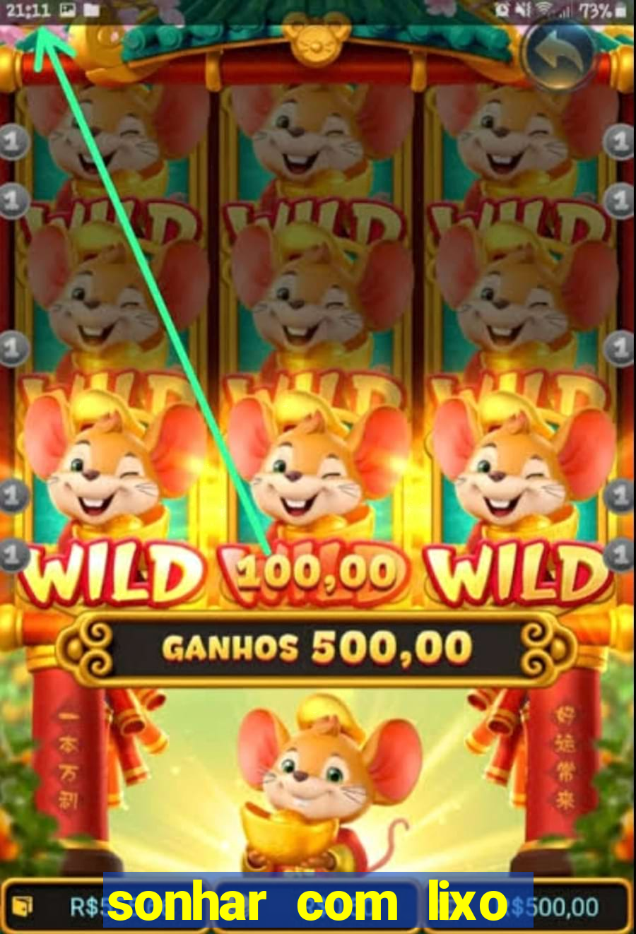 sonhar com lixo jogo do bicho