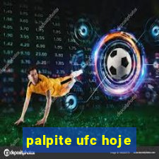 palpite ufc hoje