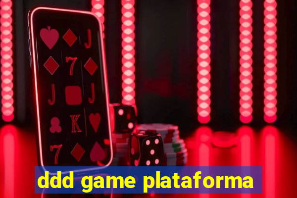 ddd game plataforma