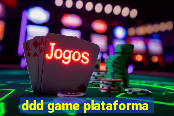 ddd game plataforma