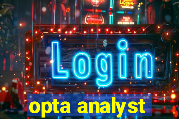 opta analyst