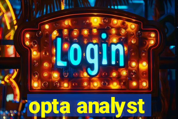 opta analyst