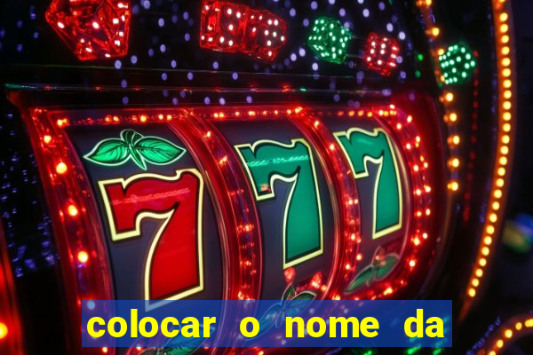 colocar o nome da pessoa no congelador