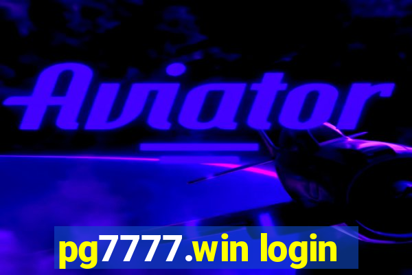 pg7777.win login