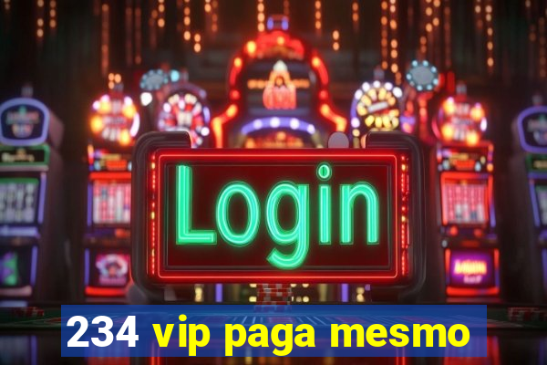 234 vip paga mesmo