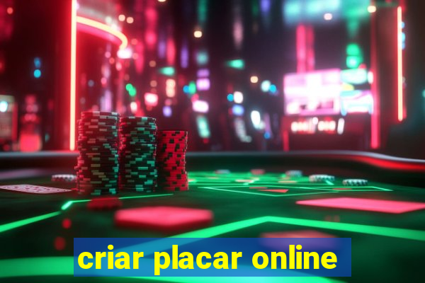 criar placar online