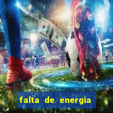 falta de energia em caucaia